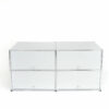 Sideboard USM Haller gebraucht silber Flashfox